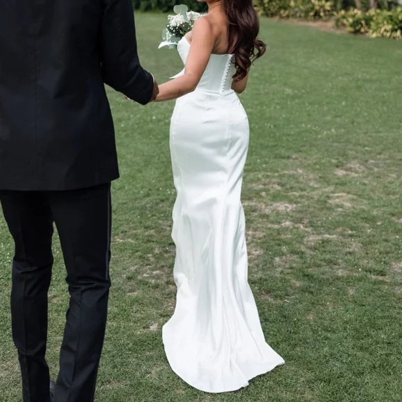 Chosen by Khya Salacea Strapless Wedding Dress